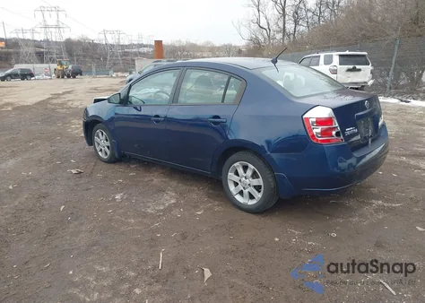 2007 Nissan Sentra 2.0S from USA, damaged, VIN 3N1AB61E17L607956